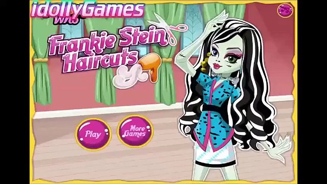 Hairstyle games - Frankie Stein, Draculauras Monster High Haircuts - games for girls