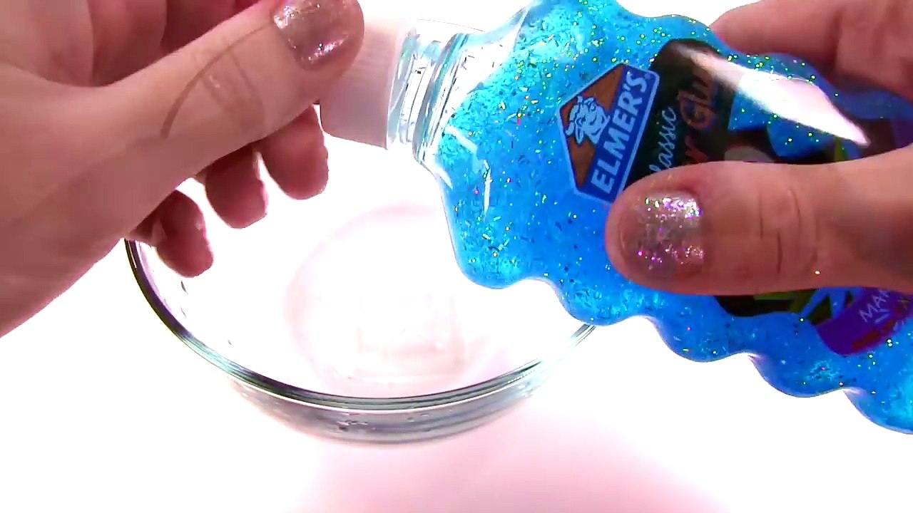 Make Your Own PJ Masks SLIME! DIY Easy Glitter Rainbow Slime Clay!