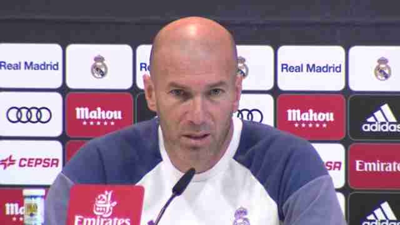Zidane: "El triplete es el objetivo"