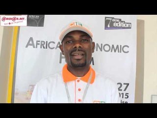 African Economic Forum/ Réactions des participants et exposants