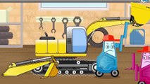 Der Abschleppwagen | Animation für Kinder | Lernen und bauen | Der Zeichentrickfilm für Ki
