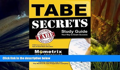 Kindle eBooks  Tabe Secrets Study Guide: Tabe Exam Review for the Test of Adult Basic Education