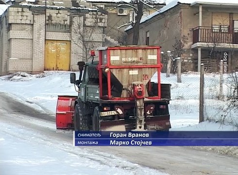 Putevi prohodni, opasnost ledena kiša, 11. januar 2017. (RTV Bor)