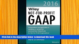 [PDF]  Wiley Not-for-Profit GAAP 2016: Interpretation and Application of Generally Accepted