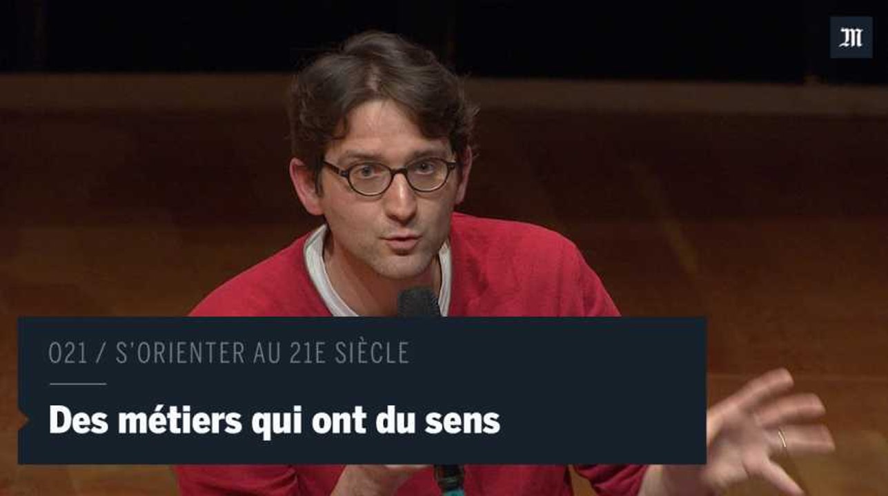 O21. "Il n'y a pas seulement du sens dans l'entrepreneuriat social, un banquier peut aussi donner du sens à son métier"