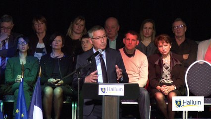 Cérémonie d'échange de voeux entre la municipalité et la population