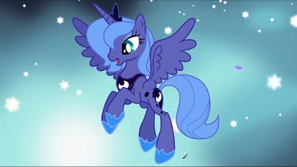 My Little Pony Transforms Princess Luna - MLP Color Change Video For Kids 5