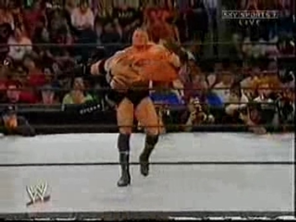 WWE - Match - Brock Lesnar vs RVD - King Of The Ring 2002