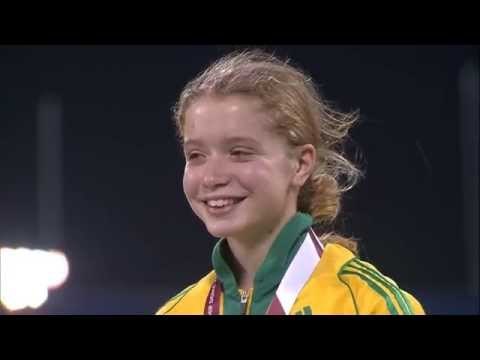 Women's 200m T35 | Victory Ceremony | 2015 IPC Athletics World Championships Doha