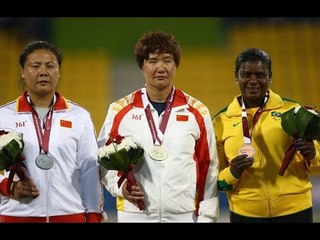 Women's discus F11 | final |  2015 IPC Athletics World Championships Doha
