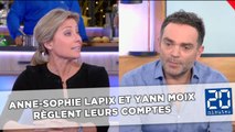 «C à vous»: Anne-Sophie Lapix et Yann Moix règlent leurs comptes