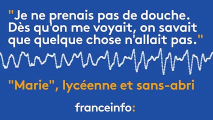 Le témoignage de Marie, lycéenne à Saint-Ouen et sans-abri