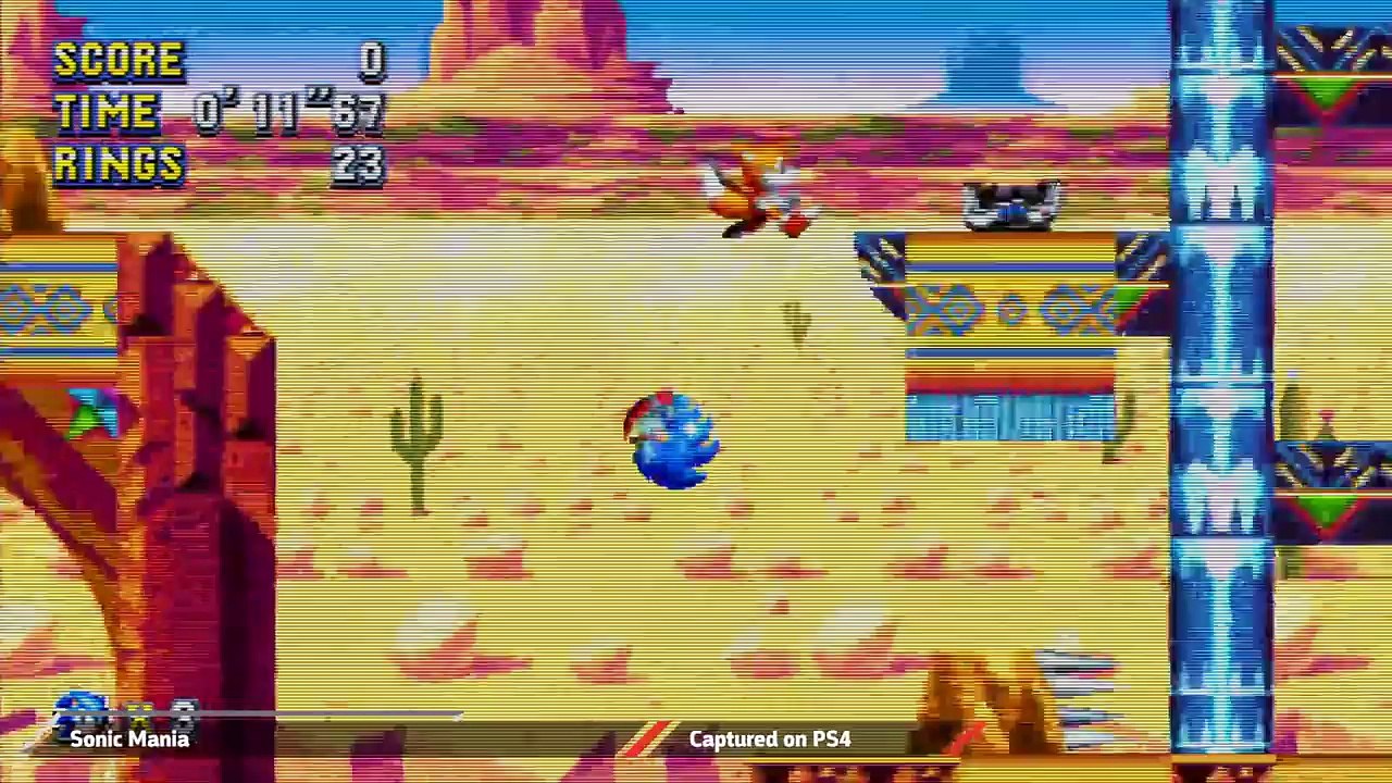Sonic Mania - Mirage Saloon Run - Gameplay-LoIVo6M0Pdg