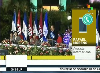 Moreno analiza los retos del gobierno de Daniel Ortega en Nicaragua