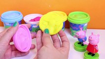 Peppa Pig Dough Pack with Molds and Shapes Play Doh Peppa Pig Figures Peppa Toys Kit Plastilina