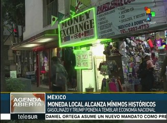 El peso mexicano vuelve a perder valor frente al dólar estadounidense