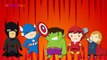 SuperHeroes Cartoons Animation Singing Finger Family Nursery Rhymes for Preschool Childrens Song