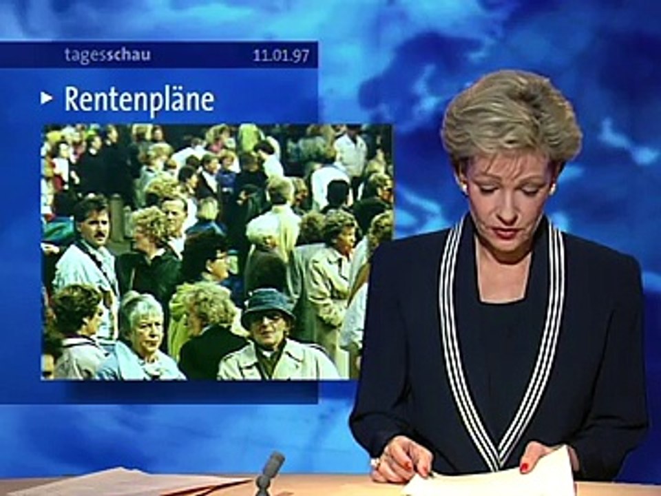Tagesschau | 11. Januar 1997 20:00 Uhr (mit Dagmar Berghoff) | Das Erste