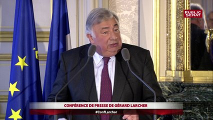 Gérard Larcher sur le cumul des mandats