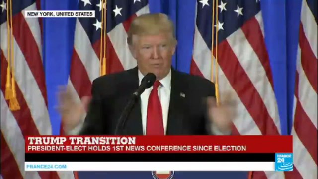 President-elect Donald Trump: I could run the Trump organization, and the country, I'll do a great job!