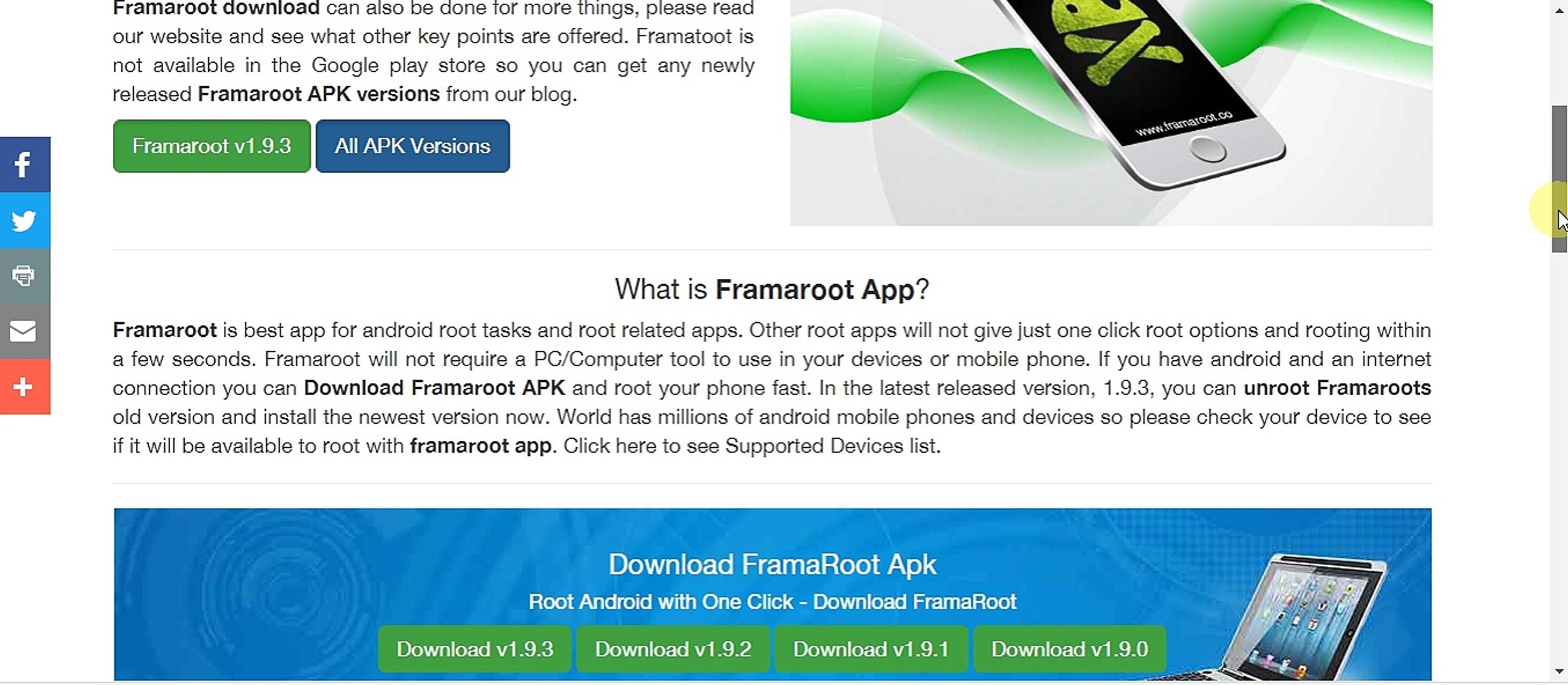 How to Download Framaroot App