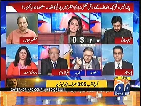 Hassan Nisar Grills Naeem Bukhari on His Recent Remarks