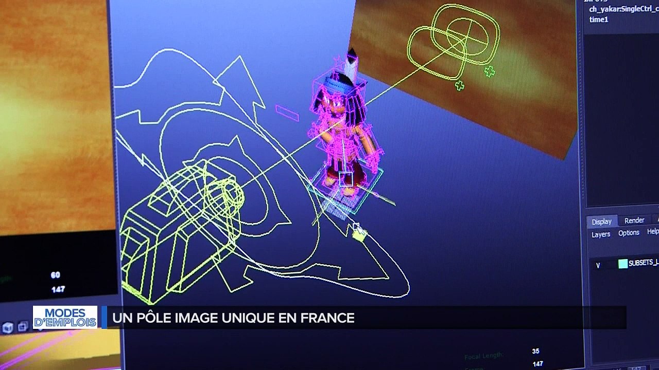 Modes d'emplois - l'image animée et la 3D