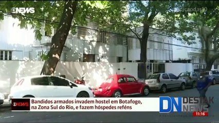 Turistas são assaltados em hostel de Botafogo no RJ