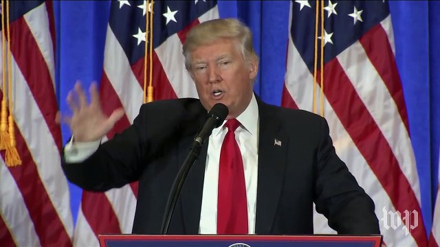 Trump ends first news conference as president-elect with 'you're fired'