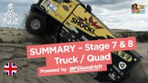 Stages 7 & 8 Summary - Quad/Truck - (Uyuni / Salta) - Dakar 2017