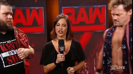 Charly Caruso Interviews Chris Jericho and Kevin Owens