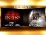 Front Row and Reel Time weekend documentaries launch plug on GMA News TV