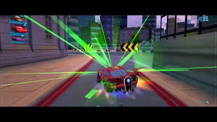 CARS 2 Lightning Mcqueen Racing Francesco Bernoulli in an Epic Race!