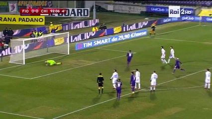 Federico Bernardeschi Goal Fiorentina vs Chievo 1-0 (Coppa Italia) 2017