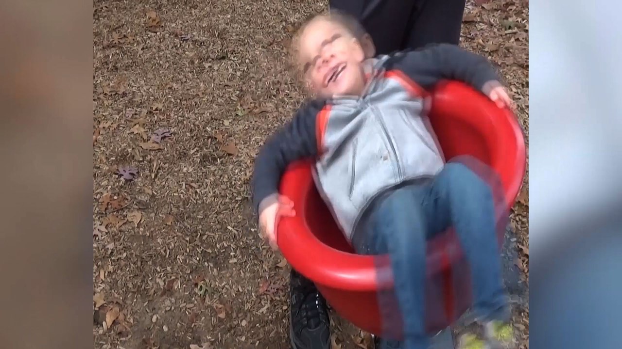 Boy's World Gets Turned Upside Down