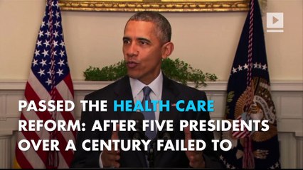 A look back at Obama's presidency