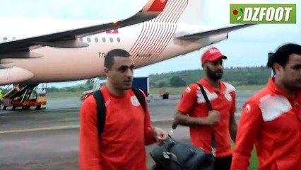 CAN 2017 : Arrivée de la Tunisie