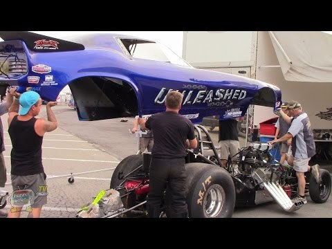 DRAG FILES: 2015 IHRA Spokane Nitro Jam Part 1 (Nostalgia Funny Car Q1)