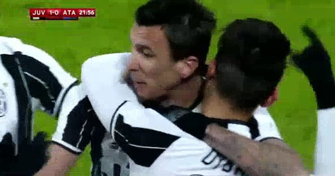 Paulo Dybala Amazing Volley Goal HD - Juventus 1-0 Atalanta - 11.01.2017 HD