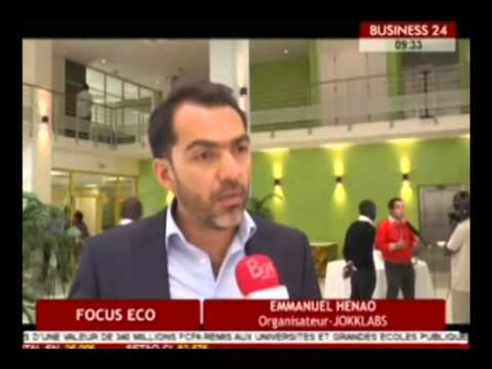 Business 24 /Focus Eco - Entrepreneuriat : Lancement de la semaine mondiale a Abidjan