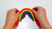 DIY Como hacer un Arcoiris Perfecto con plastilina Play Doh Hazlo Tu mismo!