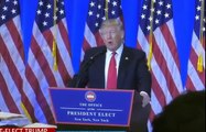 President-elect donald tromp hace una rueda de prensa y ofende periodista de cnn