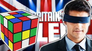 Britains Got Talent | best Magic Trick | Rubik's cube