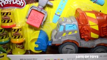 Play Doh Construction Sets Garbage Truck, Max Truck, Rolland, Boomer, Chuck
