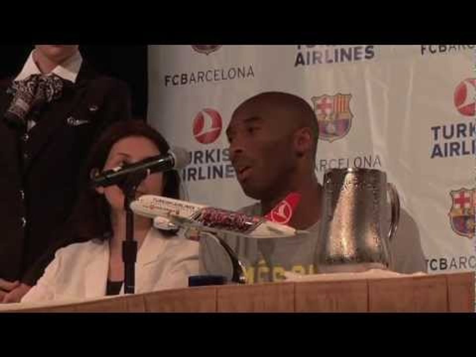 Kobe Bryant, the Barca fan