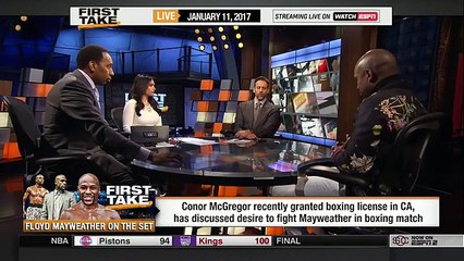 Floyd Mayweather prêt à affronter Conor McGregor pour 100 millions de dollars