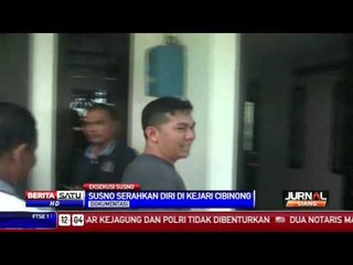 Susno Serahkan Diri di Kejari Cibinong