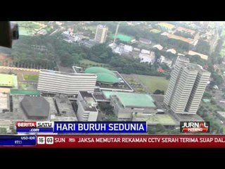 Sky Report - Suasana Demo Buruh