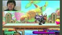 KIRBY PLANET ROBOBOT for Nintendo 3DS Giant Egg Surprise Opening Ryan ToysReview