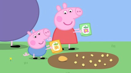 Peppa Pig | Le jardin de fleurs | NICKELODEON JUNIOR